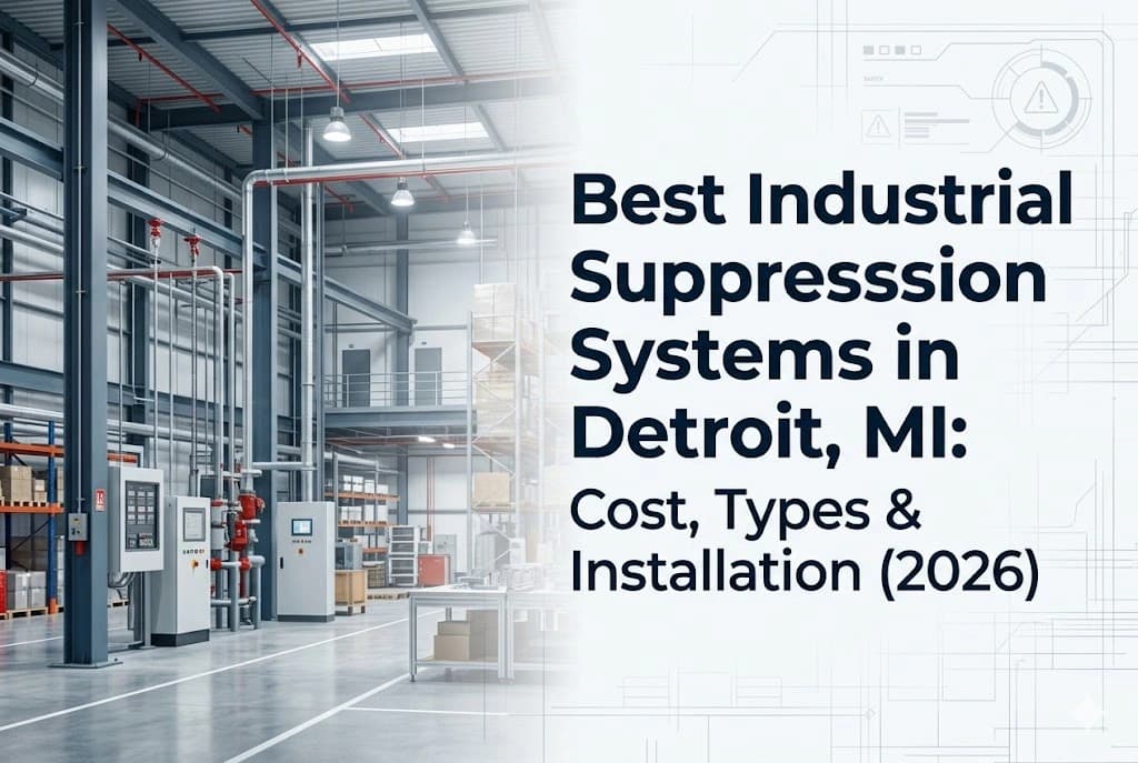 Best Industrial Fire Suppression Systems in Detroit, MI (2026 Guide)