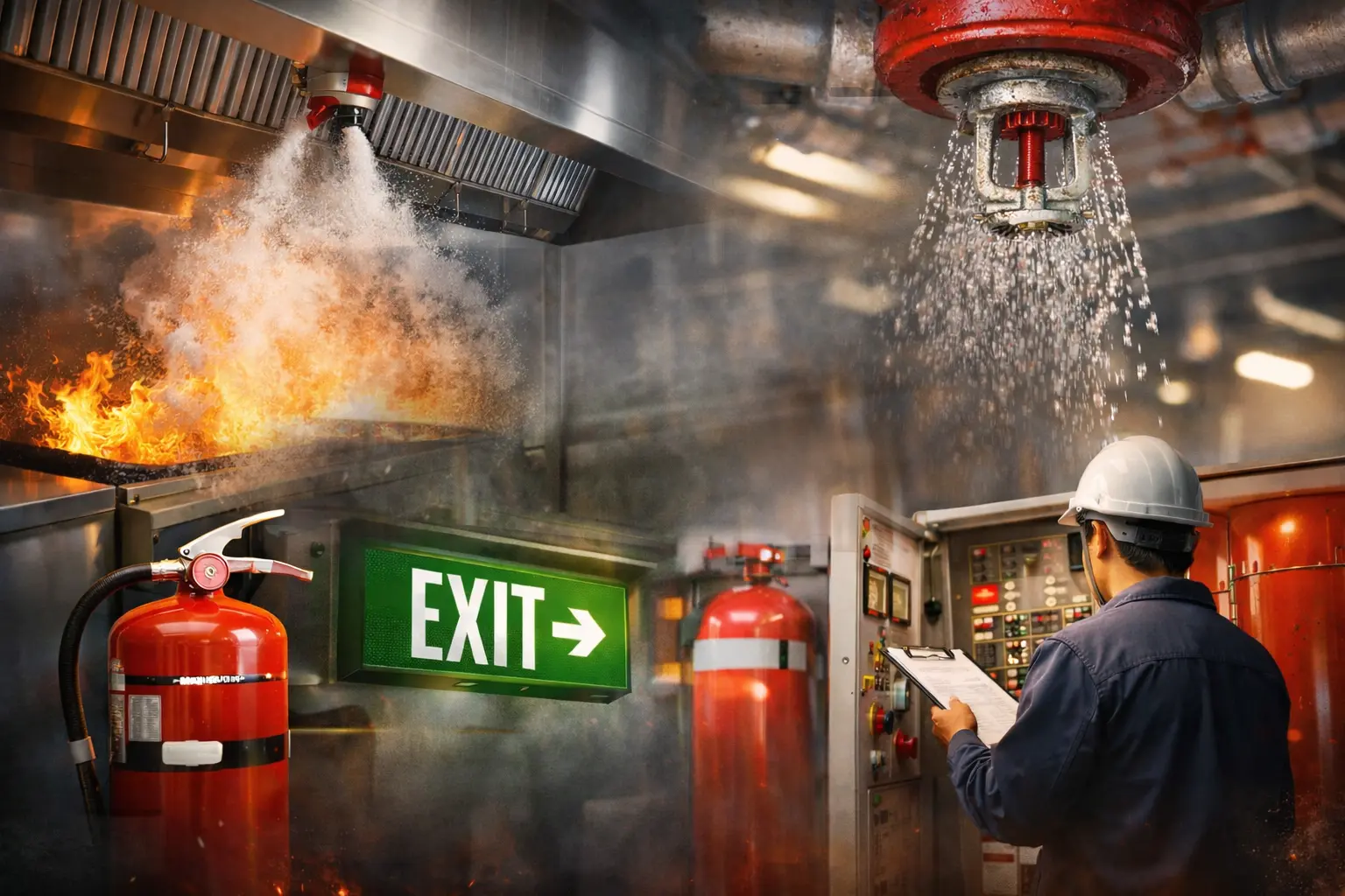 Fire Suppression Service & Installation for Commercial Facilities