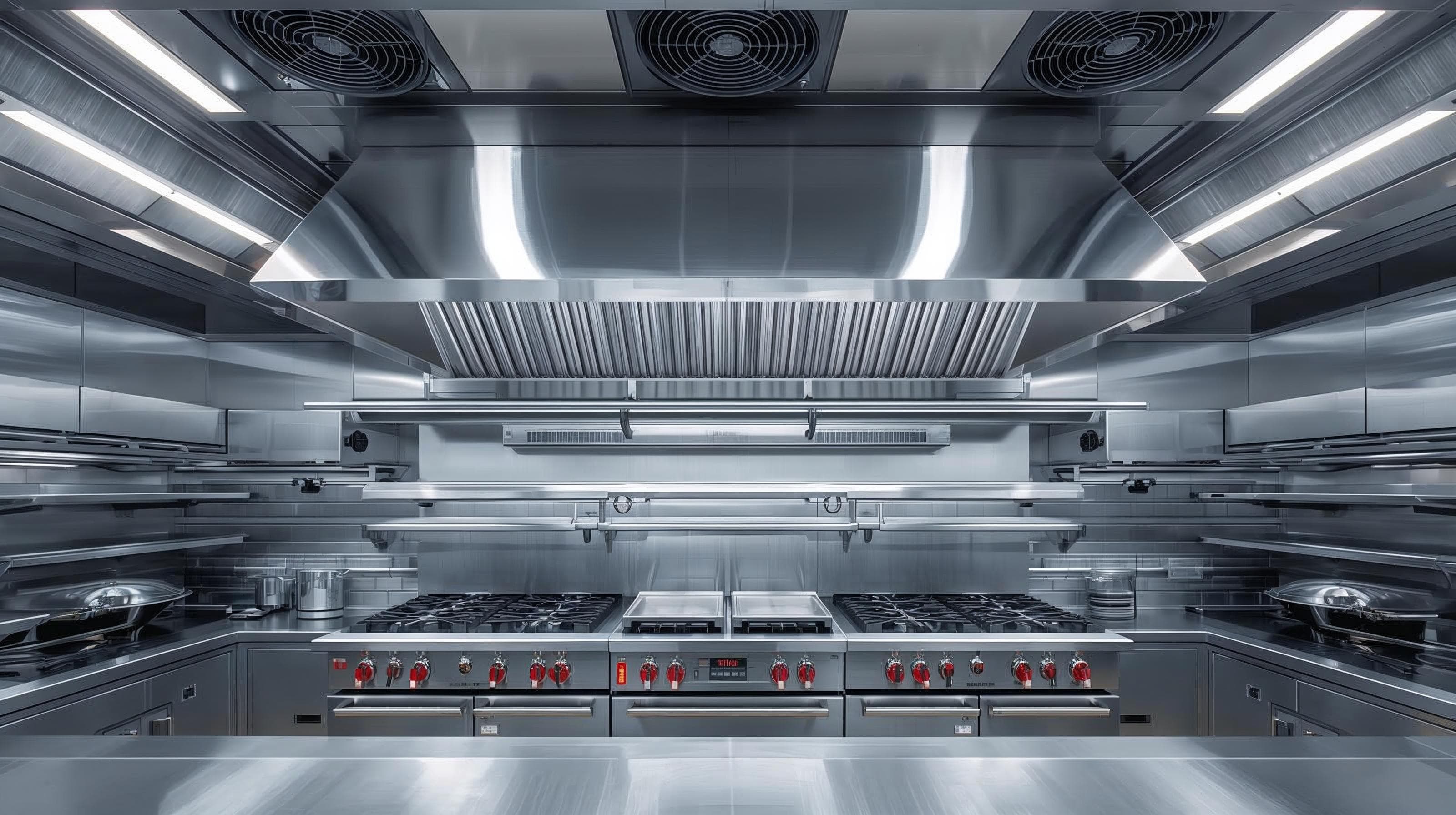 Kitchen Exhaust Hood & Ventilation System for Restaurants