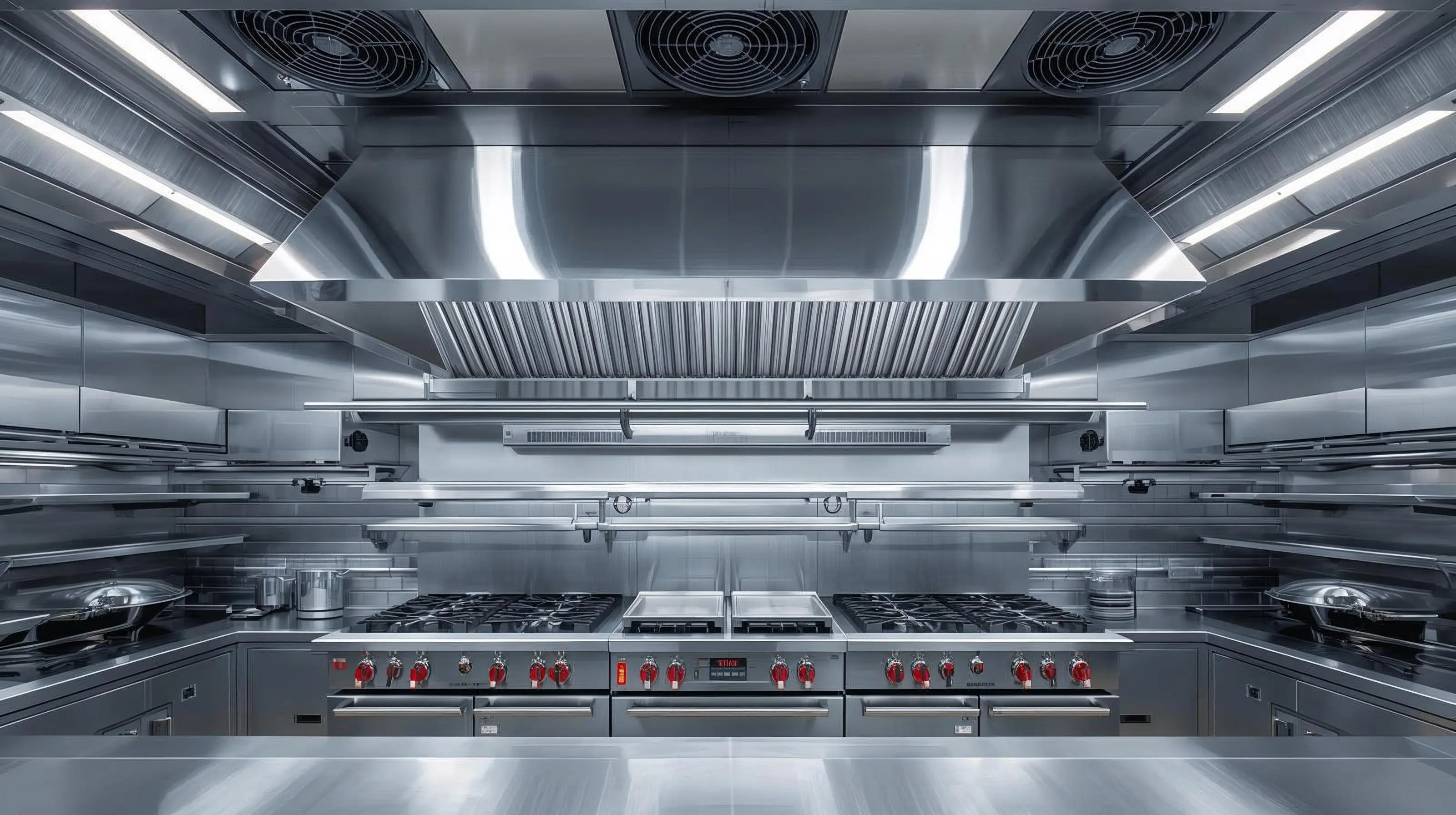 Kitchen Exhaust Hood & Ventilation System for Restaurants