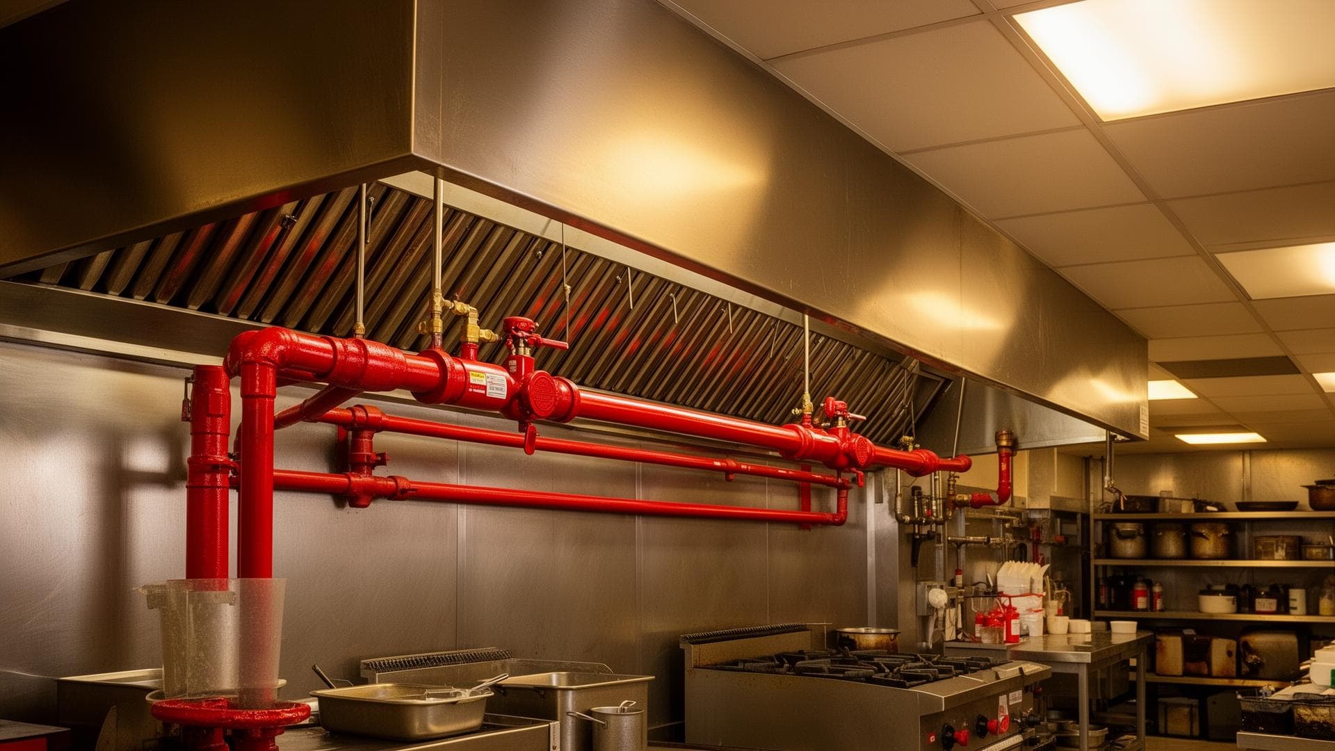 Commercial Kitchen Fire Suppression