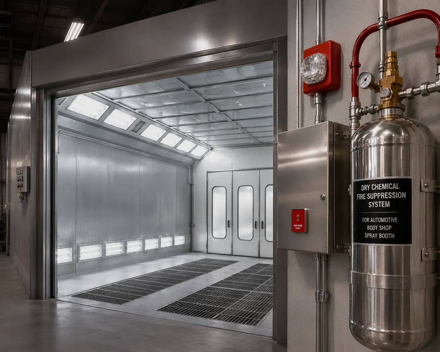 Body Shop Dry Chemical System