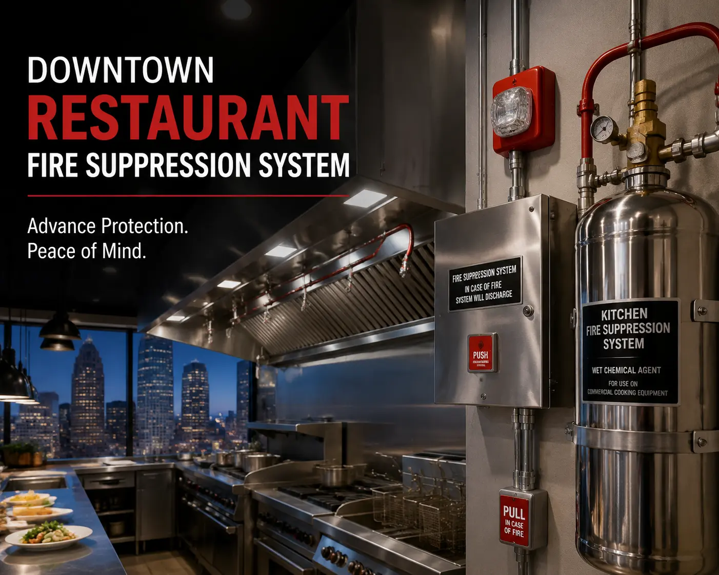 Downtown Restaurant Fire Suppression System