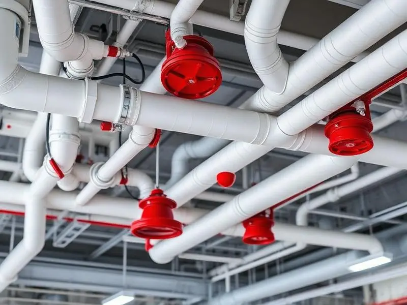 Commercial fire sprinkler modification project in Metro Detroit
